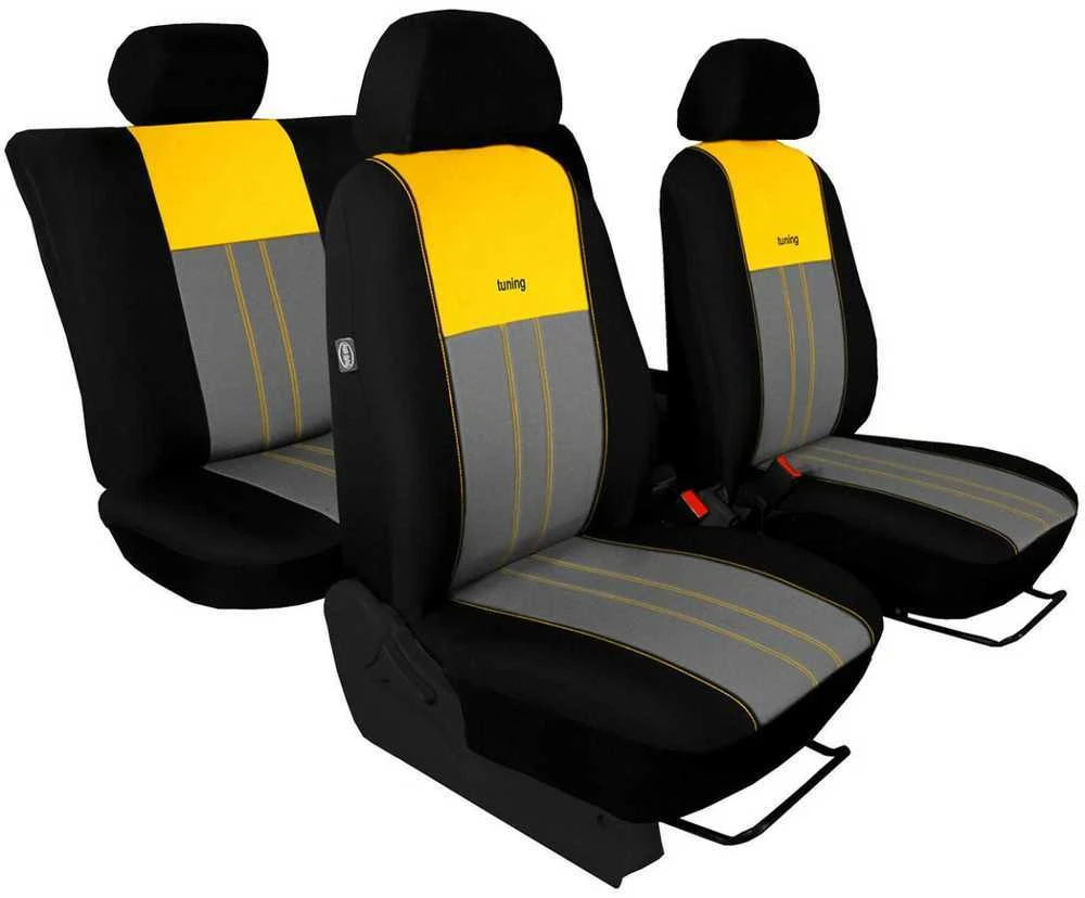 ES Universalūs automobiliniai TUNING DUE sėdynių užvalkalai (medžiaginiai)