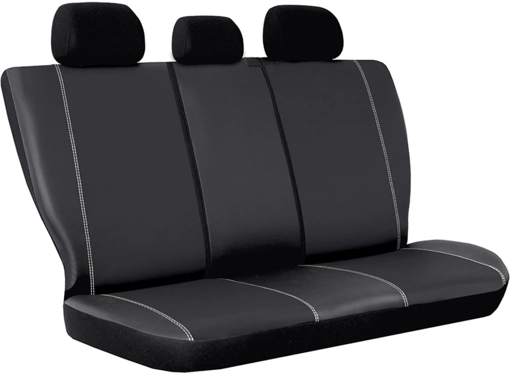 EXCLUSIVE sėdynių užvalkalai (eko oda, alcantara) Mercedes-Benz Sprinter IV 2018-2026m. (6 vietų)
