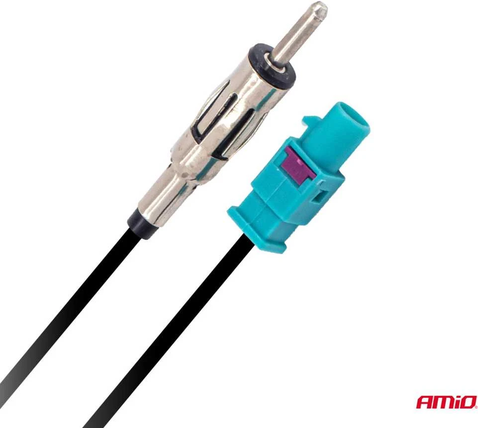 FAKRA–DIN antenos adapteris 5A 12V AMIO-04443