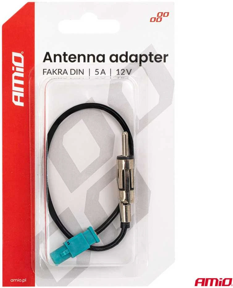 FAKRA–DIN antenos adapteris 5A 12V AMIO-04443