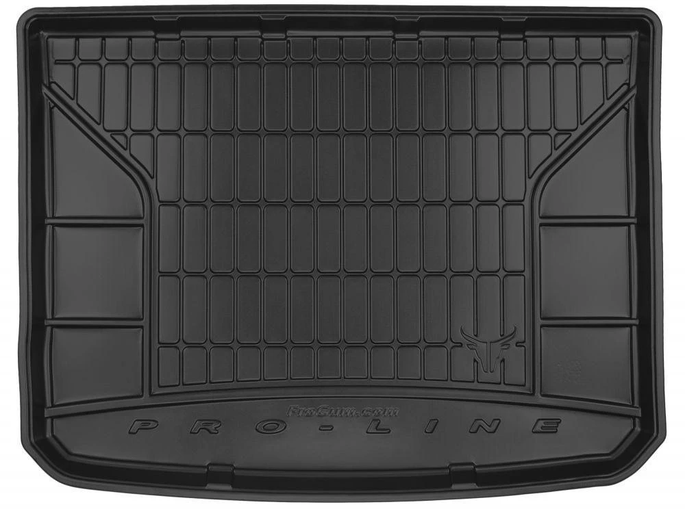 Frogum Guminis bagažinės kilimėlis Proline Fiat 500X 2014-2019m. (versija su standartiniu atsarginiu ratu)