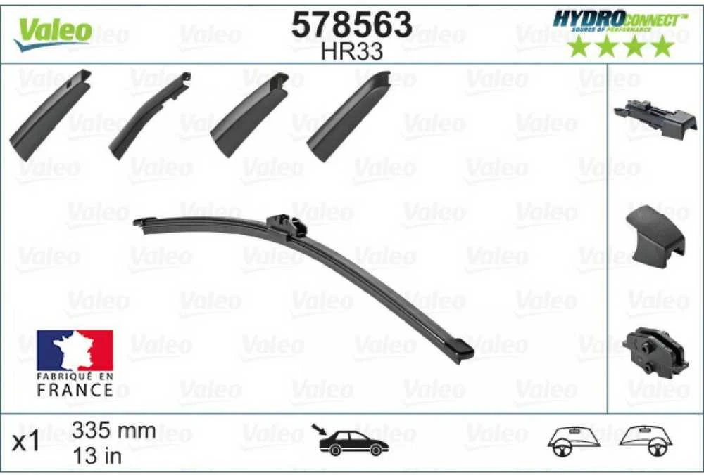 VALEO valytuvo mentele HR33 AUDI A3 Q4 BMW SEAT SKODA MB VOLVO A1178200045