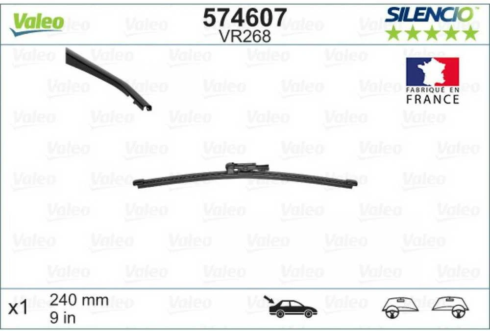 Valeo Galinio valytuvo mentė MB W176 S205 A1568200045 A1768200545
