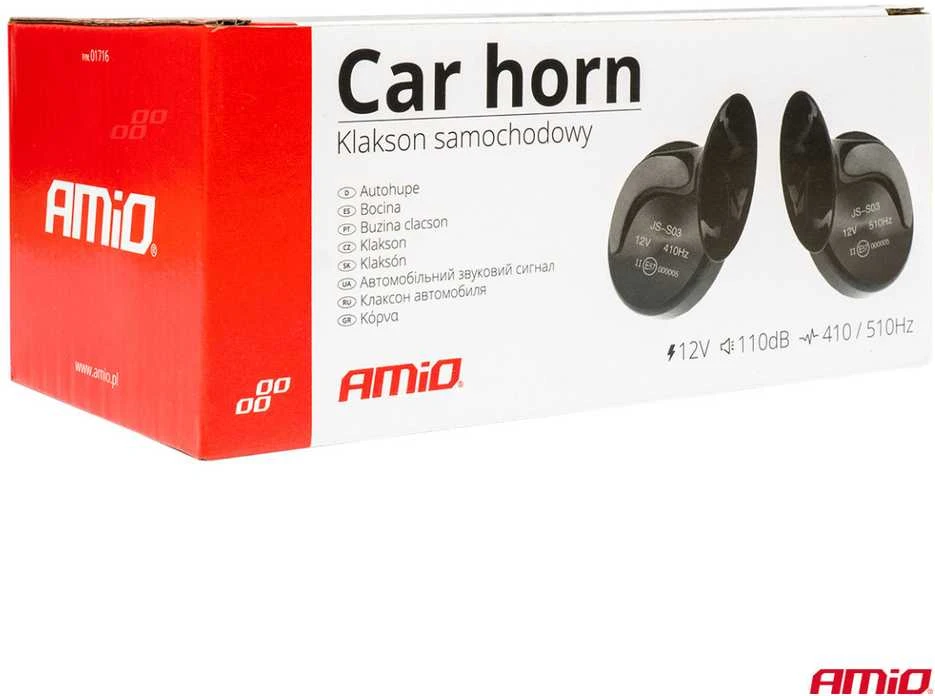 Stiprintuvas Garso signalai – 2 vnt., 110 dB, 12 V, CHR-02, AMIO-01716