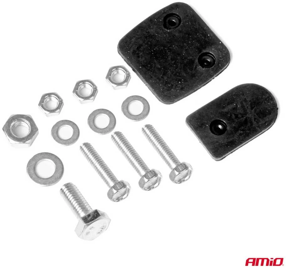 Garso signalas – 150 dB, 12V, chromuotas, AMIO-03618