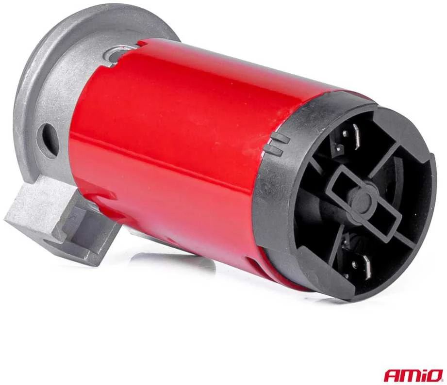 Garso signalas – 150 dB, 12V, chromuotas, AMIO-03618