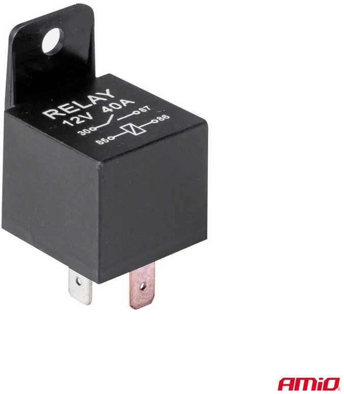 Garso signalas – dvejų tonų, 118 dB, 12V, su rele, AMIO-03619