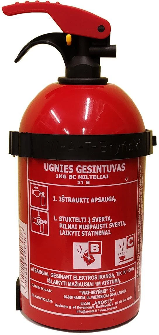 Gesintuvas GP-1kg PUGz su pakaba