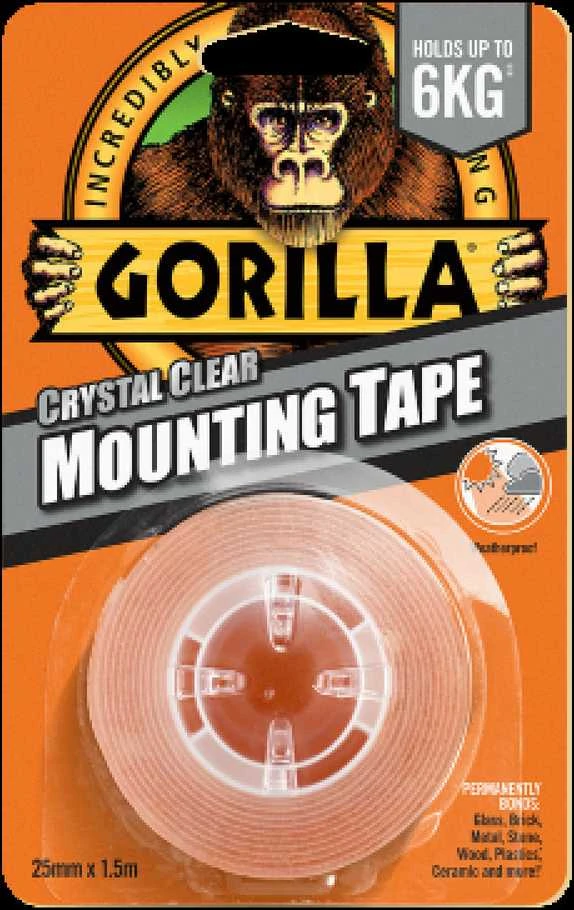 Gorilla juosta Montavimas Clear 1,5m | Gorila