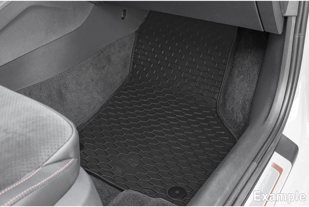 Gumarny Zubri Guminiai kilimėliai VOLKSWAGEN ID.BUZZ People 5P (nuo 2022m.) - 2. row, 1pc,