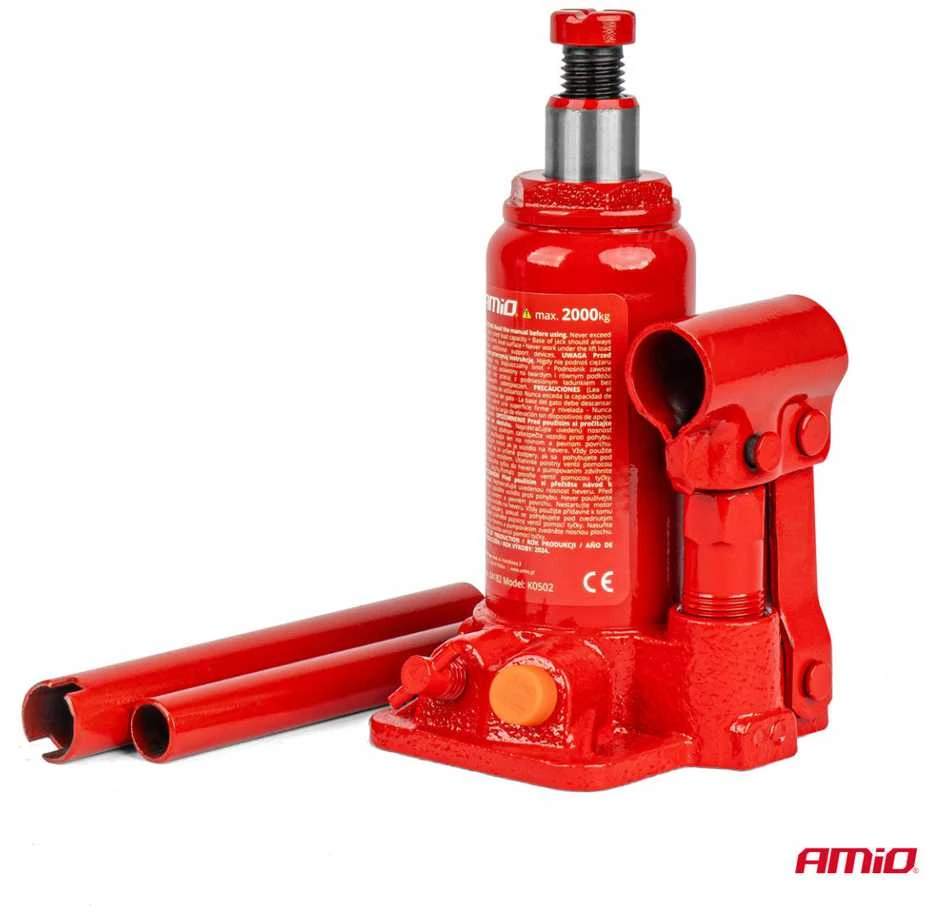 Hidraulinis stulpinis keltuvas 2000 kg, PVC dėžė AMIO-04182
