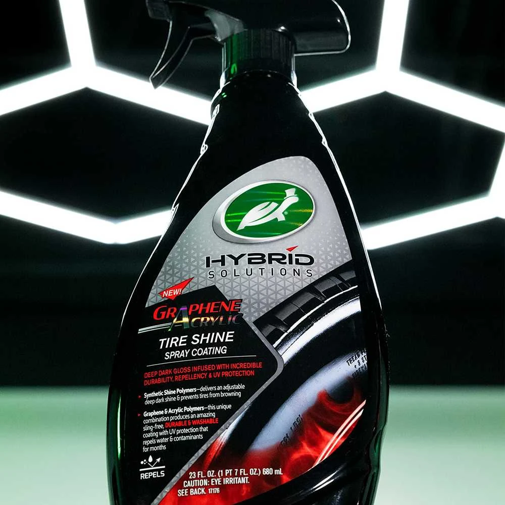 Turtle_Wax Turtle Wax HS Tyre Shine, padangų danga su grafeno akrilu, 680 ml