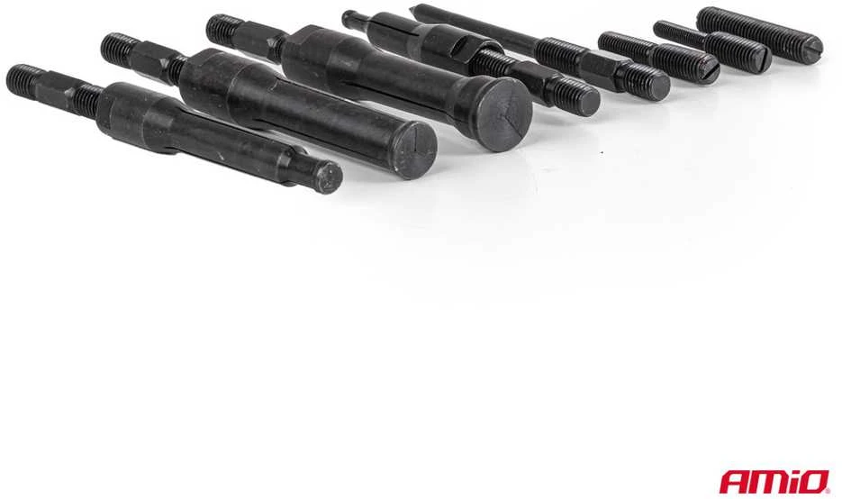 Inercinis plaktukas guolių išėmimui 8–58 mm, 16 vnt. AMIO-04758