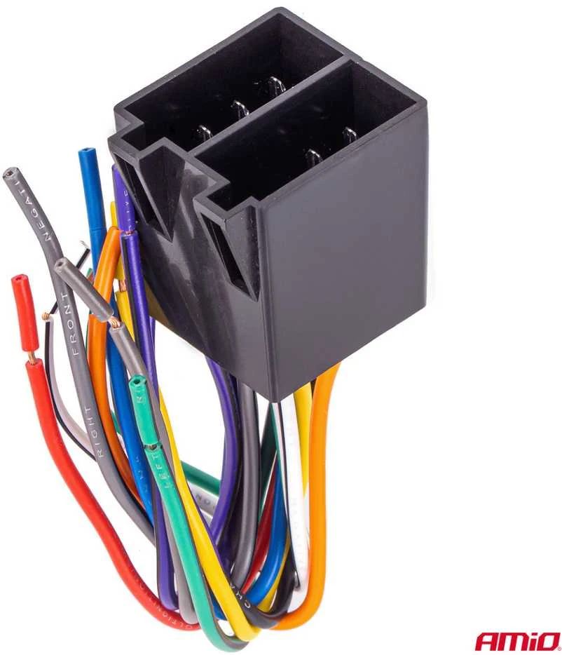 Integruota ISO CCA 13 PIN vyriška jungtis, 5A, 12V, AMIO-04445