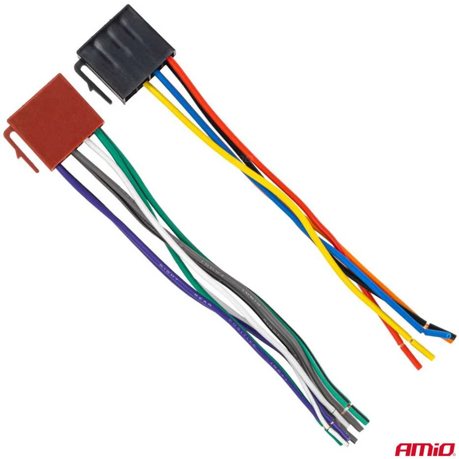 ISO CCA 5A 12V moteriška jungtis, AMIO-04444