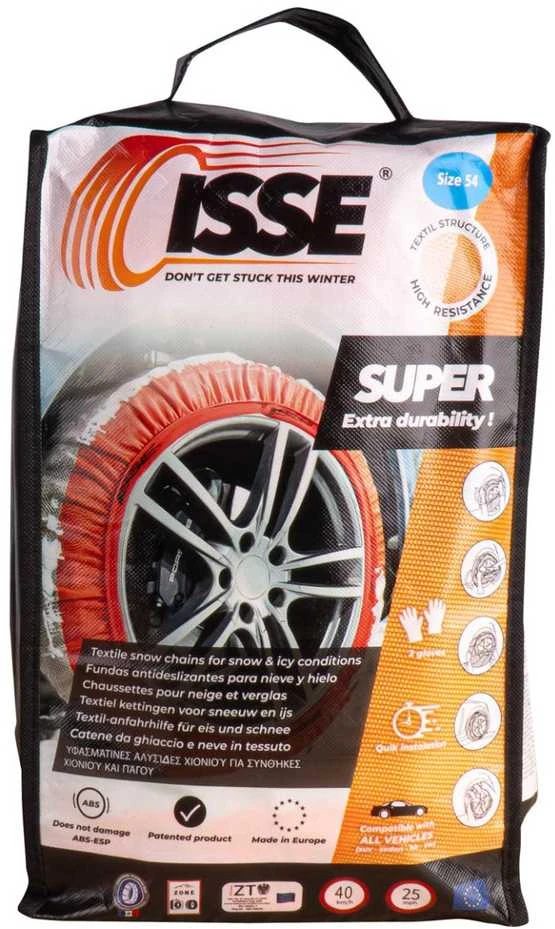 Amio Isse Tekstilinės sniego grandinės Super 66, 2 vnt.