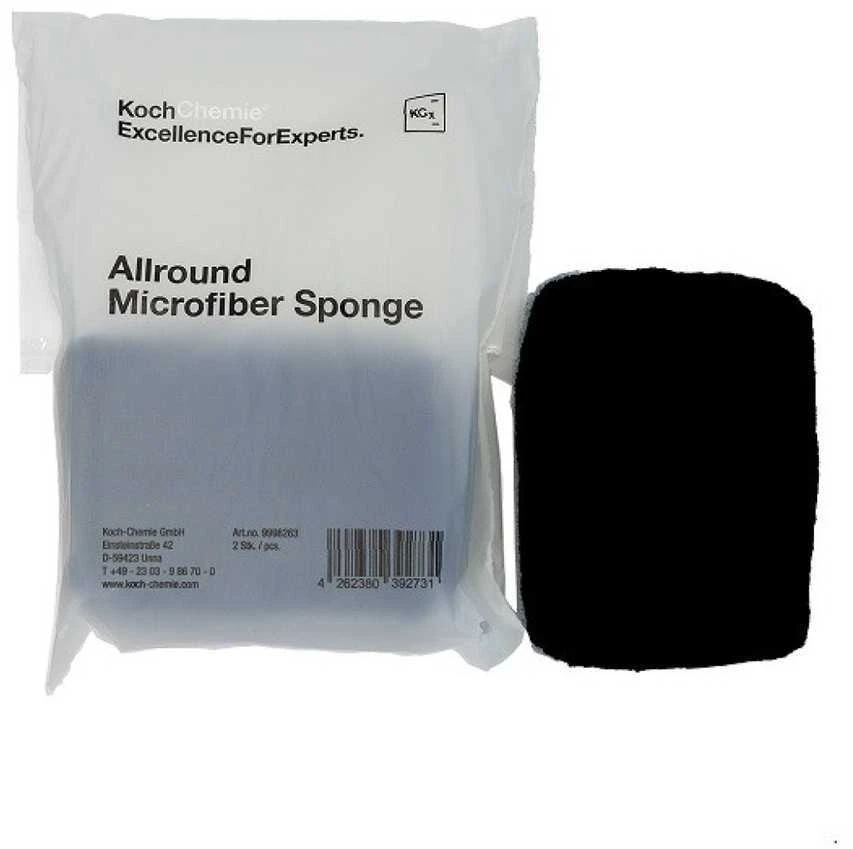KOCH CHEMIE Microfiber sponges, Mikrofibrinė kempinėlė, 12x9x4cm, 2 vnt.
