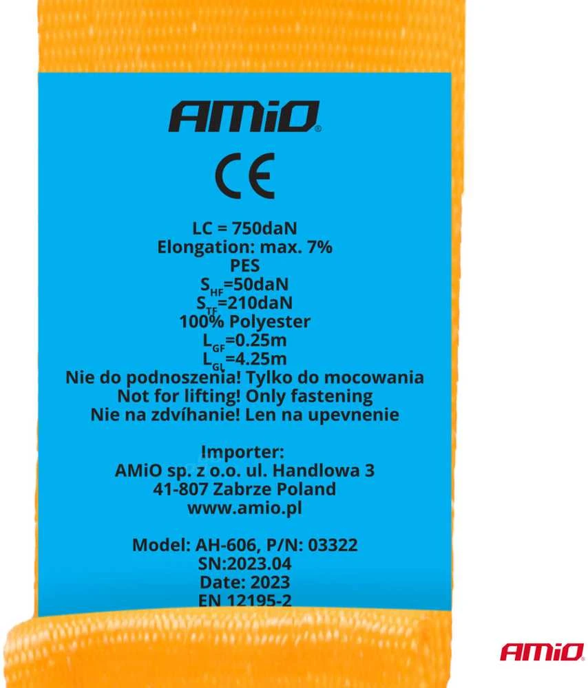 Amio TRANSPOR. DIRŽŲ RINK.SU AUT.SUVY.1500/750KG
