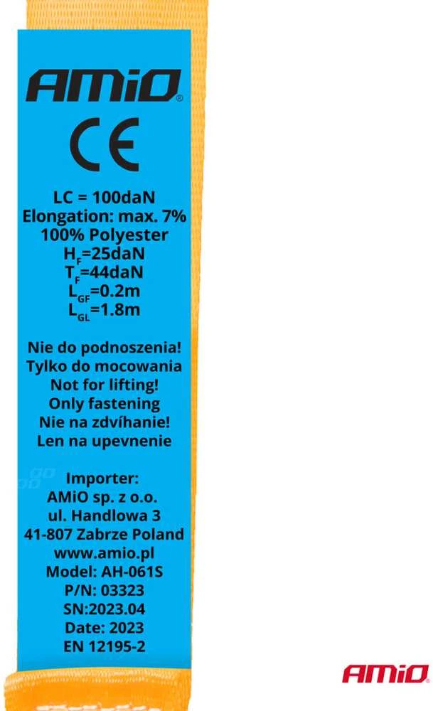 Amio TRANSPOR. DIRŽŲ RINK.SU AUT.SUVY.2 VNT 100/200KG