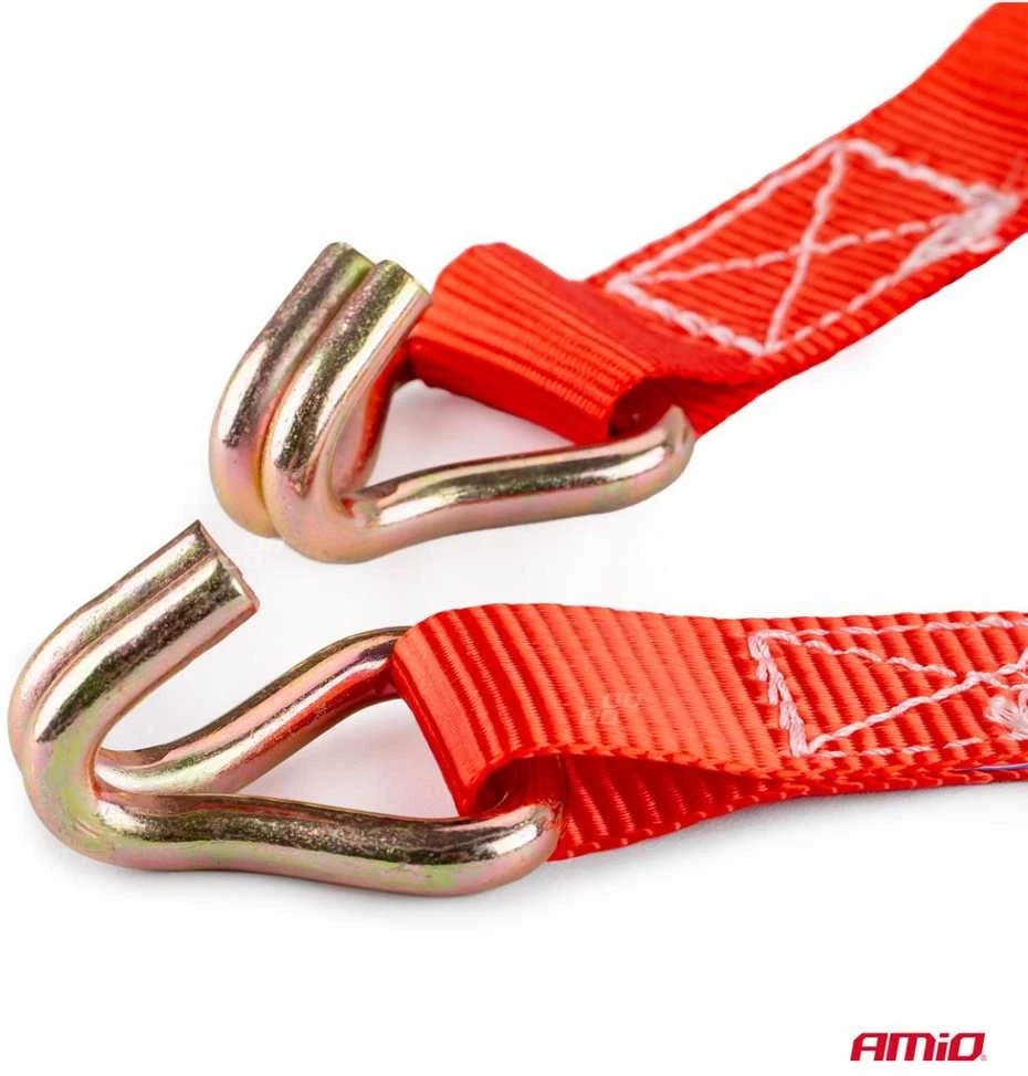 Krovinių tvirtinimo diržas su įtempikliu 500 kg, 5 m x 25 mm, BELT-07 AMIO-02875