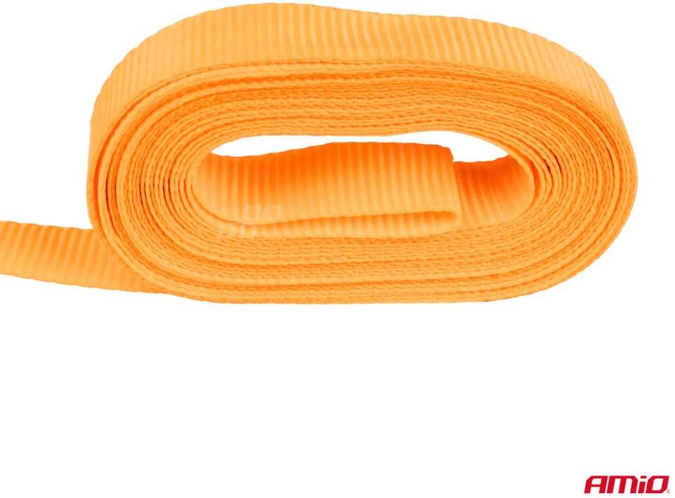 Krovinių tvirtinimo diržas su savispaudžiu užsegimu 5 m x 25 mm, AMIO-03292