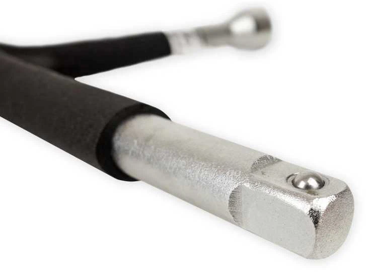 Kryžminis ratų raktas 17–19–21 mm, 1/2", gumuotas, AMIO-02402