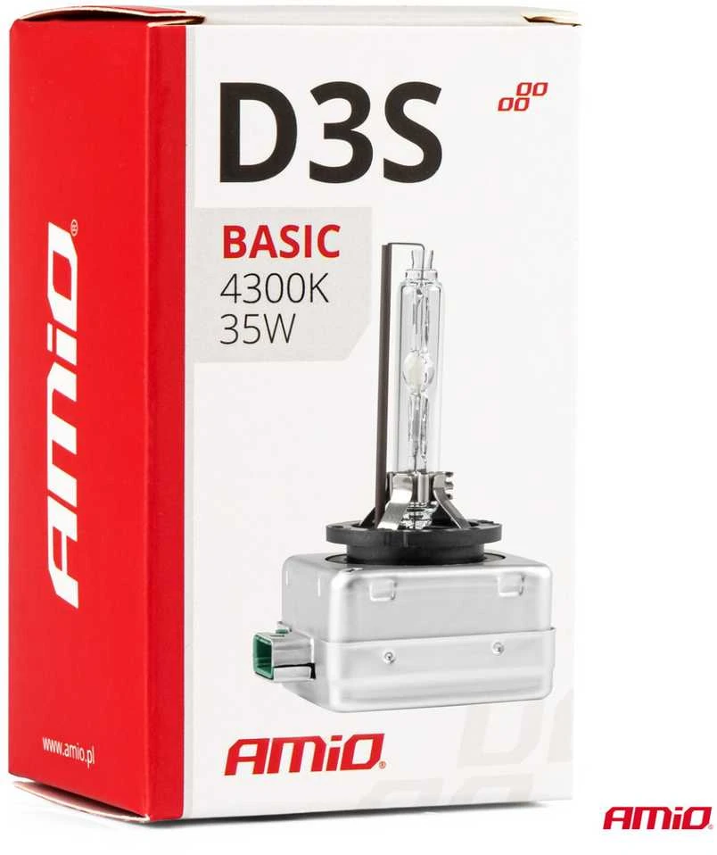 Ksenono lemputė D3S 35W 4300K BASIC AMIO-02947
