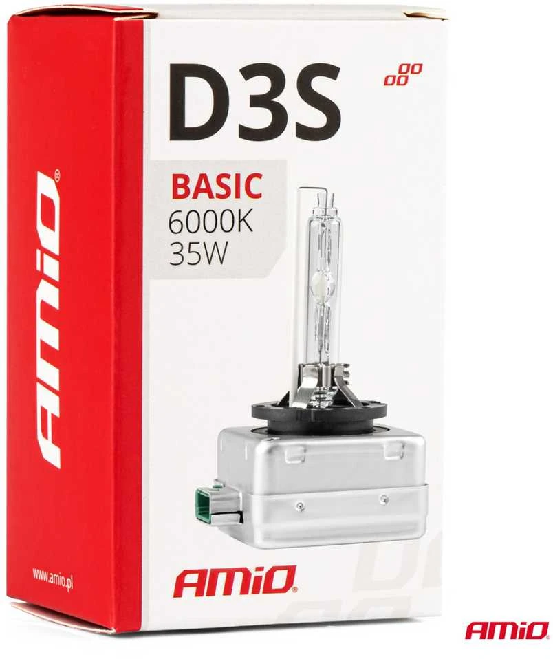 Ksenono lemputė D3S 35W 6000K BASIC AMIO-02948