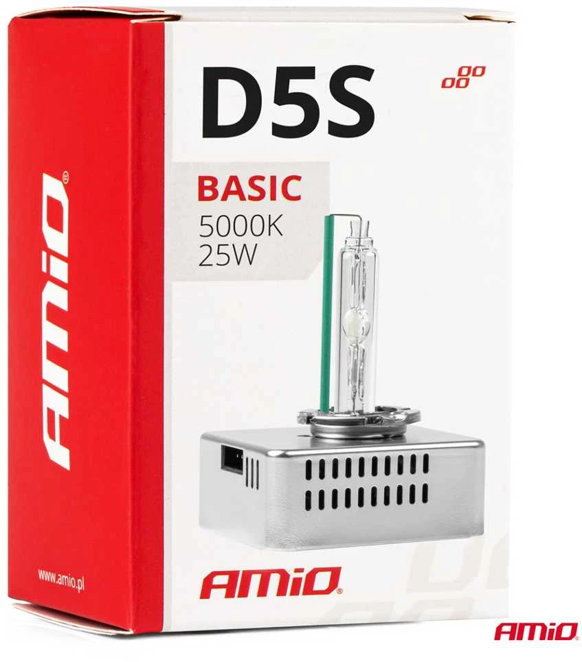 Ksenono lemputė D5S 35W 5000K BASIC AMIO-02941