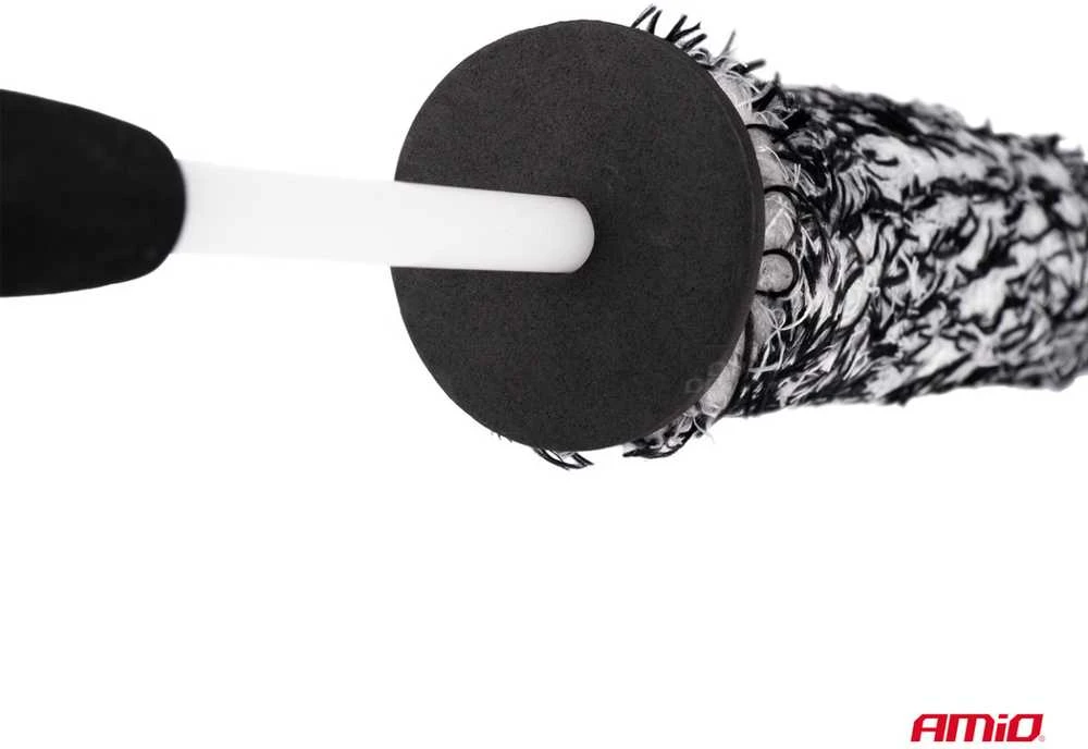 Kūginis ratlankių šepetys 44cm AMIO-04025
