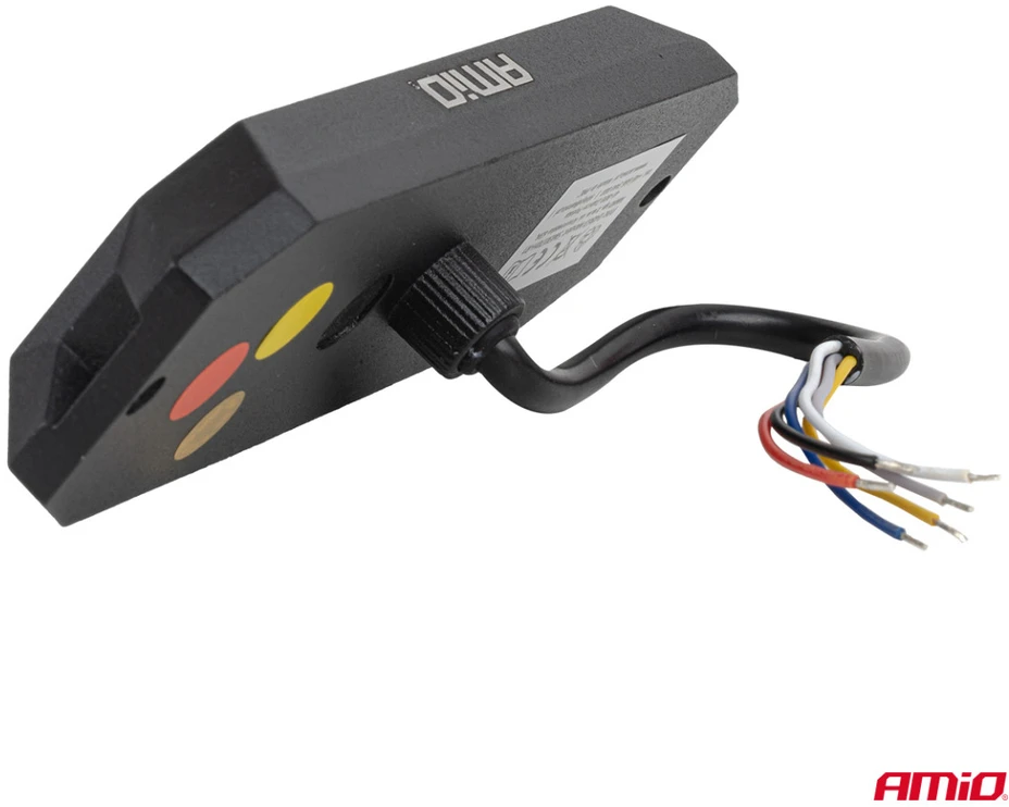 LED gabaritinė įspėjamoji lempa su atbulinės eigos šviesa R65 R148 12V/24V 24W AMIO-04862