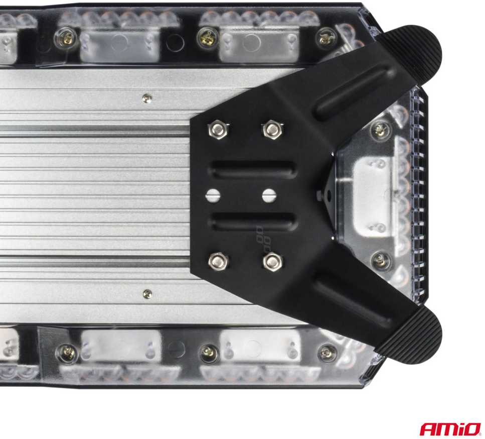 LED įspėjamasis žibintas 108 LED 762mm AMIO-03342