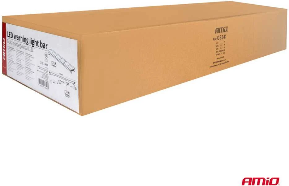 LED įspėjamasis žibintas 180 LED 1372mm AMIO-03345