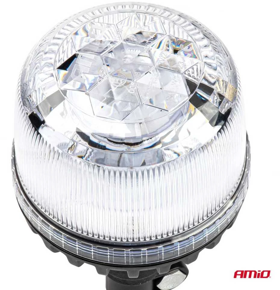 LED įspėjamasis žibintas W25p 24LED 12/24V IP66 AMIO-03338