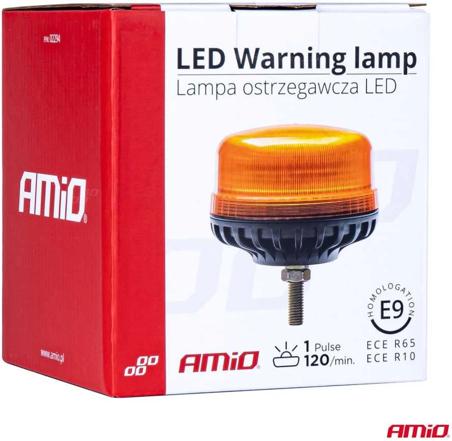 LED įspėjamoji lempa 36 LED R65 R10 12V 24V W03sb AMIO-02294