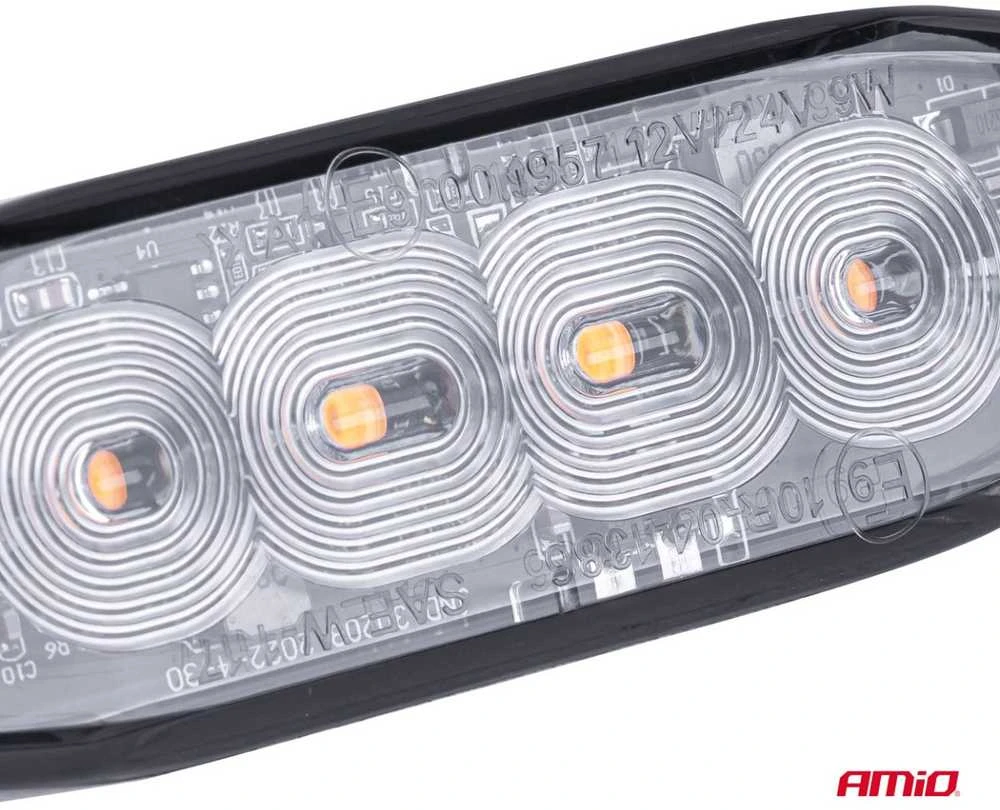Įspėjamasis LED žibintas Amio IP67