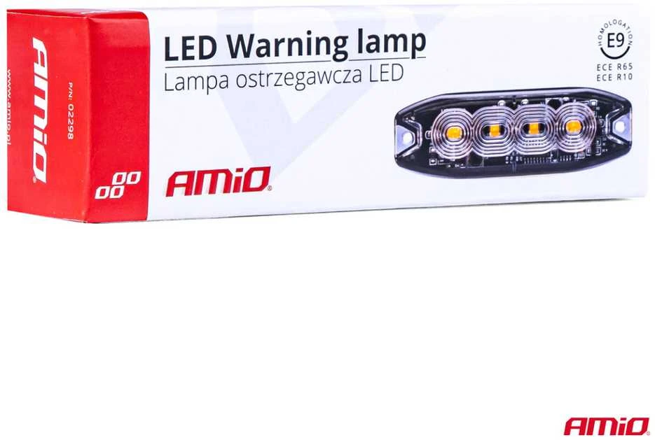 Įspėjamasis LED žibintas Amio IP67