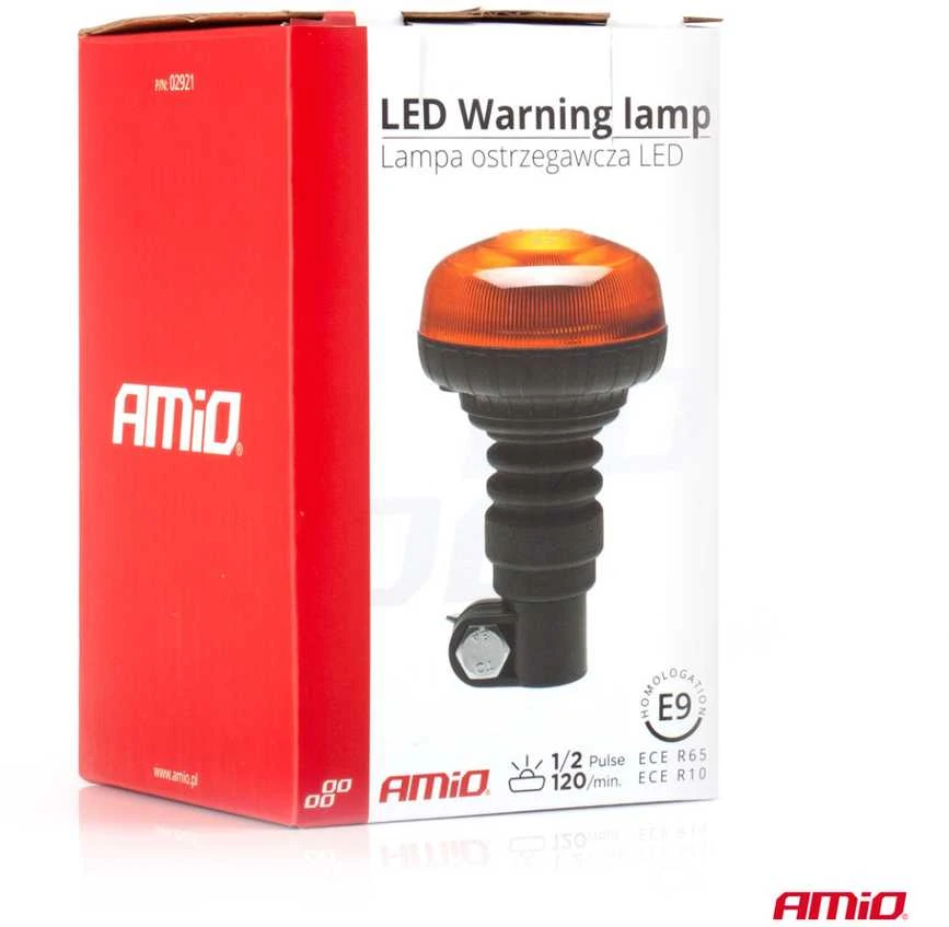LED įspėjamoji lempa flex R65 R10 12V 24V W21pl AMIO-02921