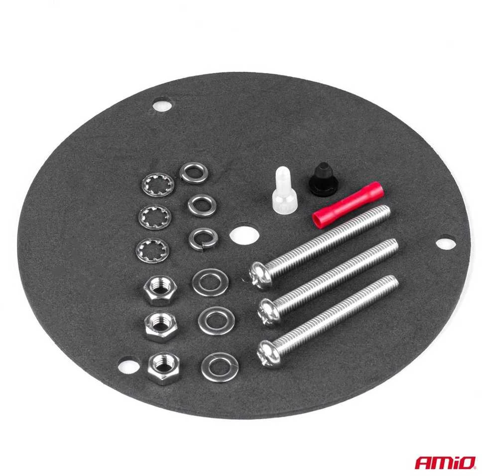 LED įspėjamoji lempa R10 12V 24V W14M AMIO-01503