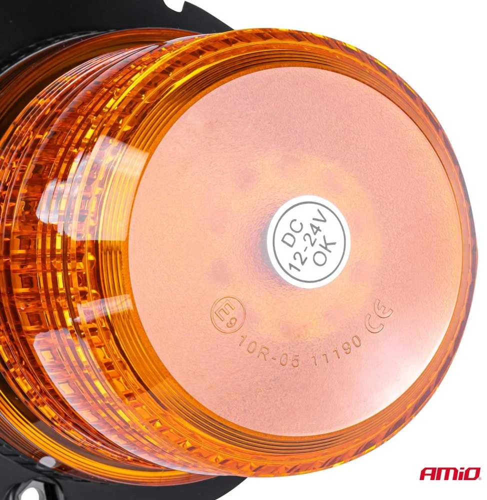 LED įspėjamoji lempa R10 12V 24V W14M AMIO-01503