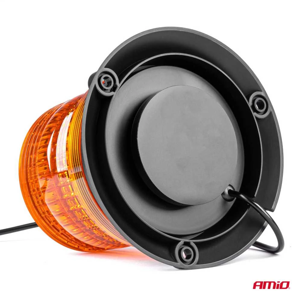 LED įspėjamoji lempa R10 12V 24V W14M AMIO-01503
