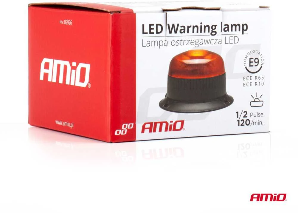 LED įspėjamoji lempa R65 R10 12V 24V W213b AMIO-02926