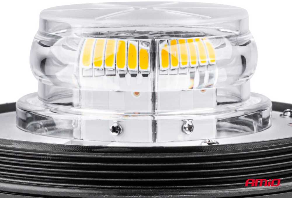 Įspėjamoji lemputė 36 led magnetas r65 r10 12-24v w03m amio-02295