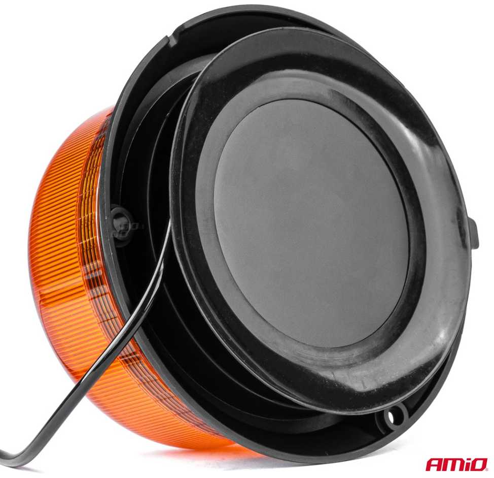 Įspėjamoji lemputė 36 led magnetas r65 r10 12-24v w03m amio-02295