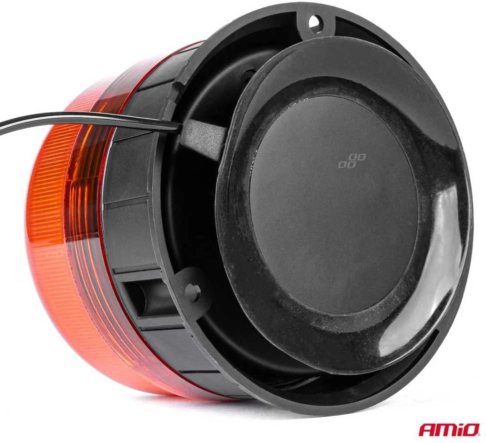 LED įspėjamoji lempa W09M MAG/3 BOLT, ECE R10 80LED 12/24V IP56 AMIO-01502