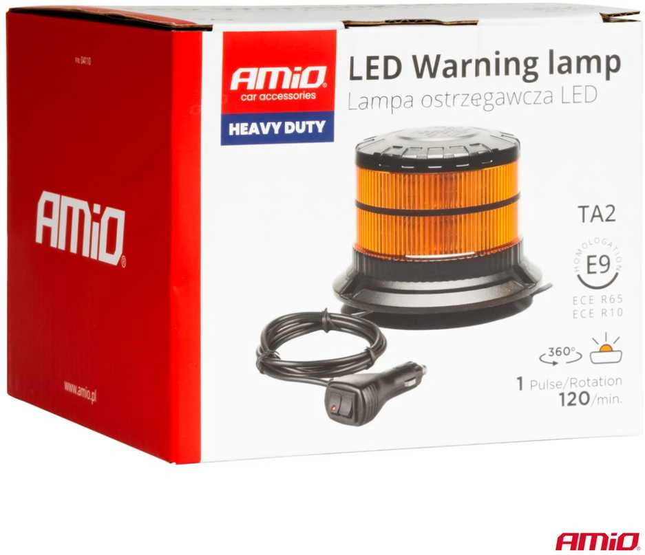 LED įspėjamoji lempa W29M 12V 24V AMIO-04110