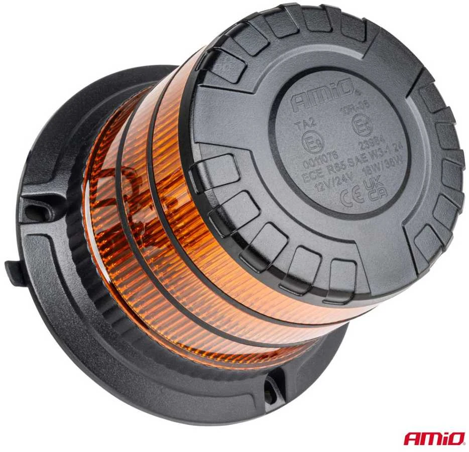 LED įspėjamoji lempa W30M 12V 24V AMIO-04111