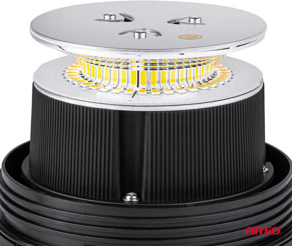 LED įspėjamoji lempa WAR09P 39 LED flex R65 R10 12V 24V AMIO-01501