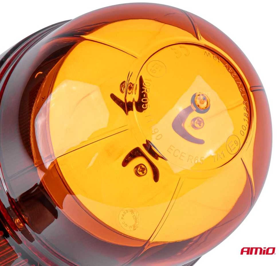 LED įspėjamoji lempa WAR09P 39 LED flex R65 R10 12V 24V AMIO-01501