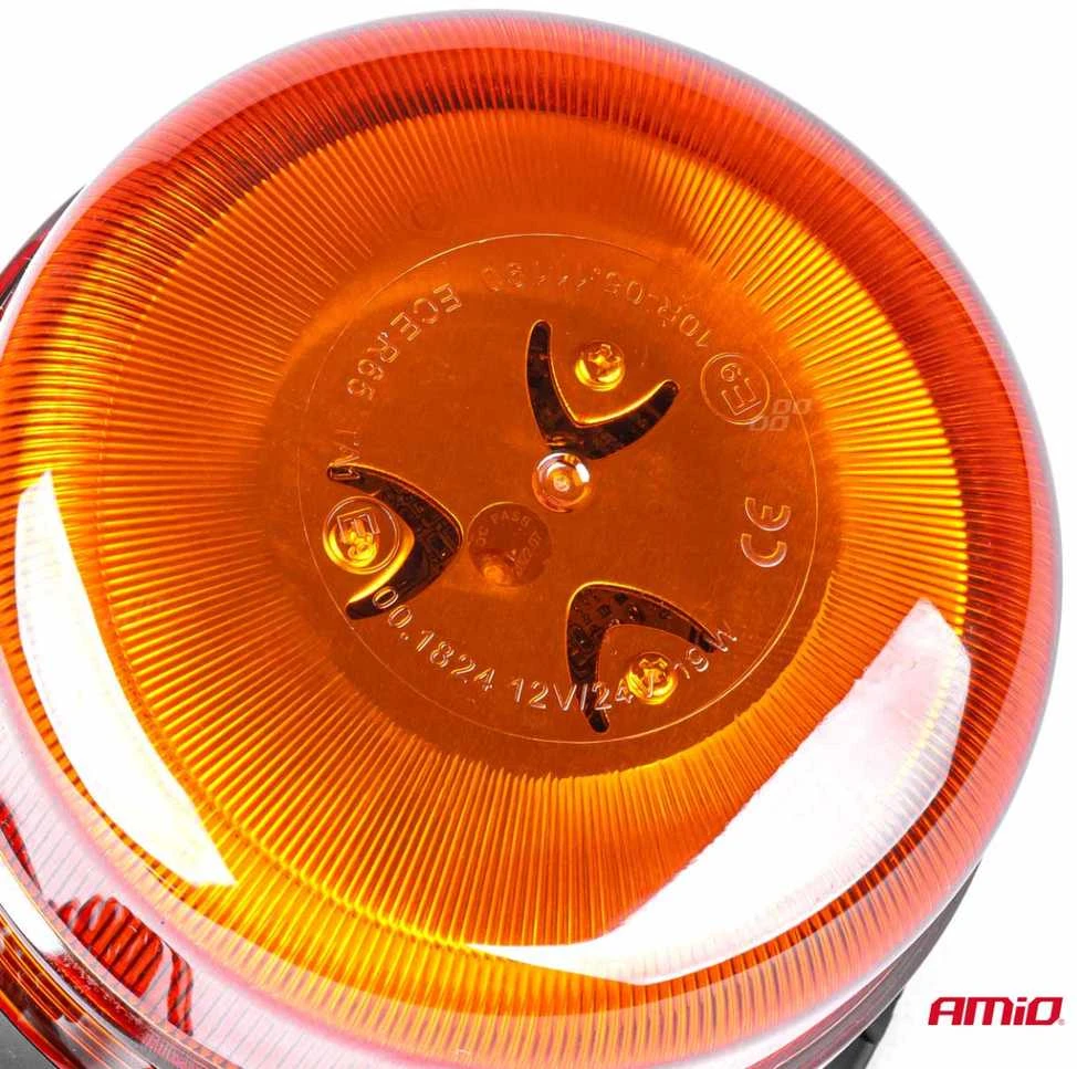 LED įspėjamoji lempa WAR11M 39 LED R65 R10 12V 24V AMIO-01500